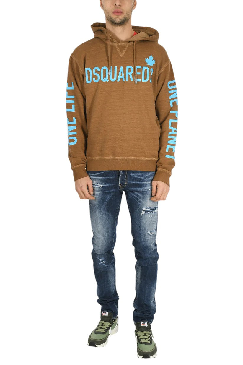Dsquared2 Hoodie Brown