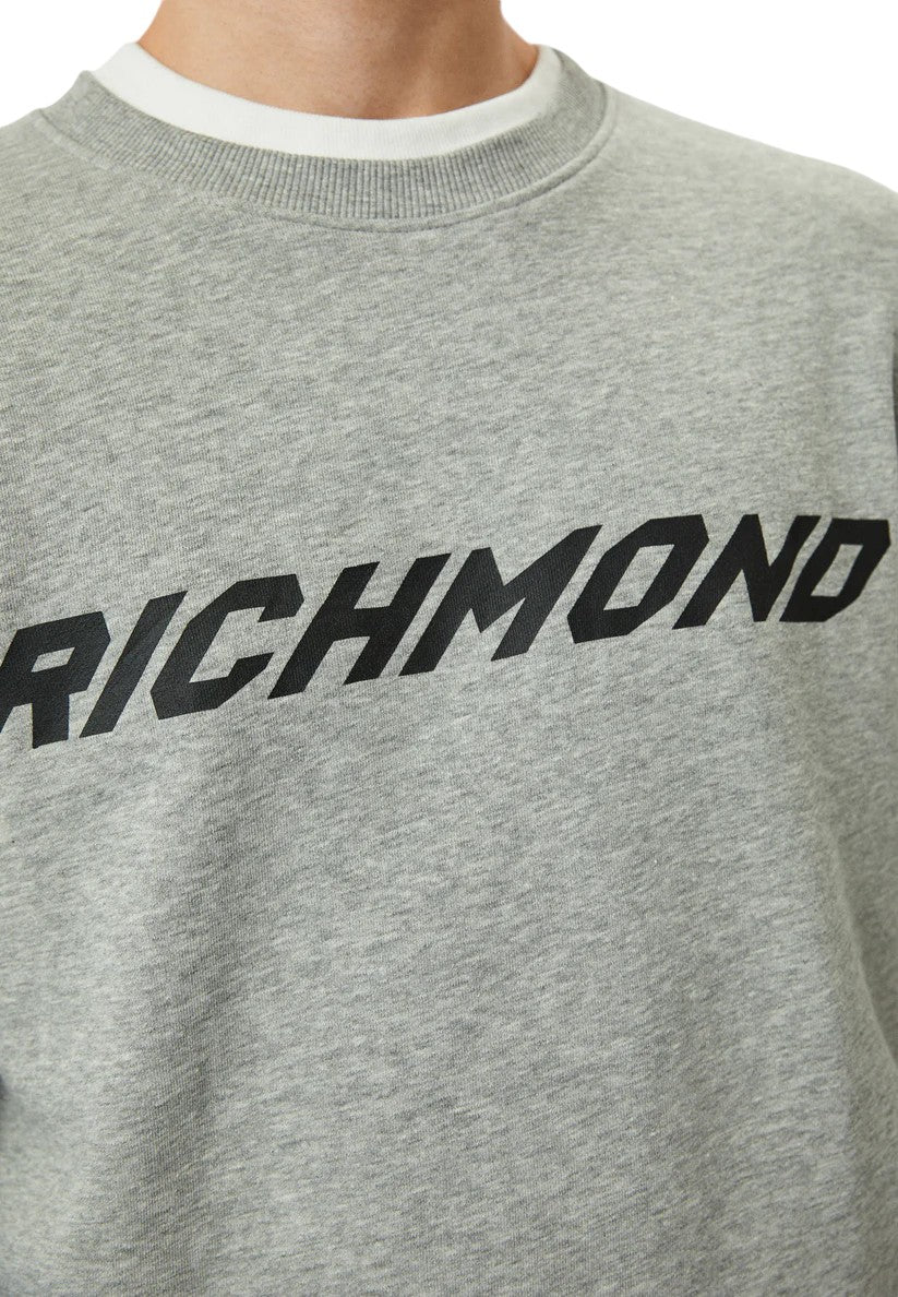 John Richmond Sweater "Grey Logo"