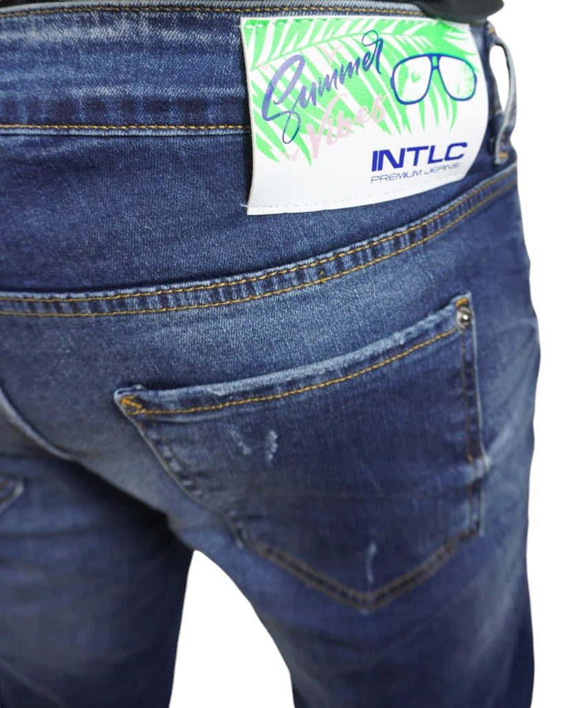 Jeans INTLC Blue Dots