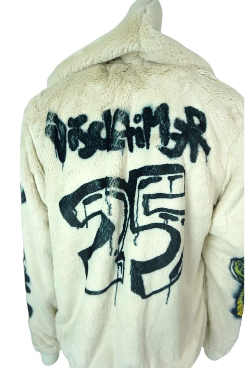 Disclaimer Hoodie with Zip "Croc"