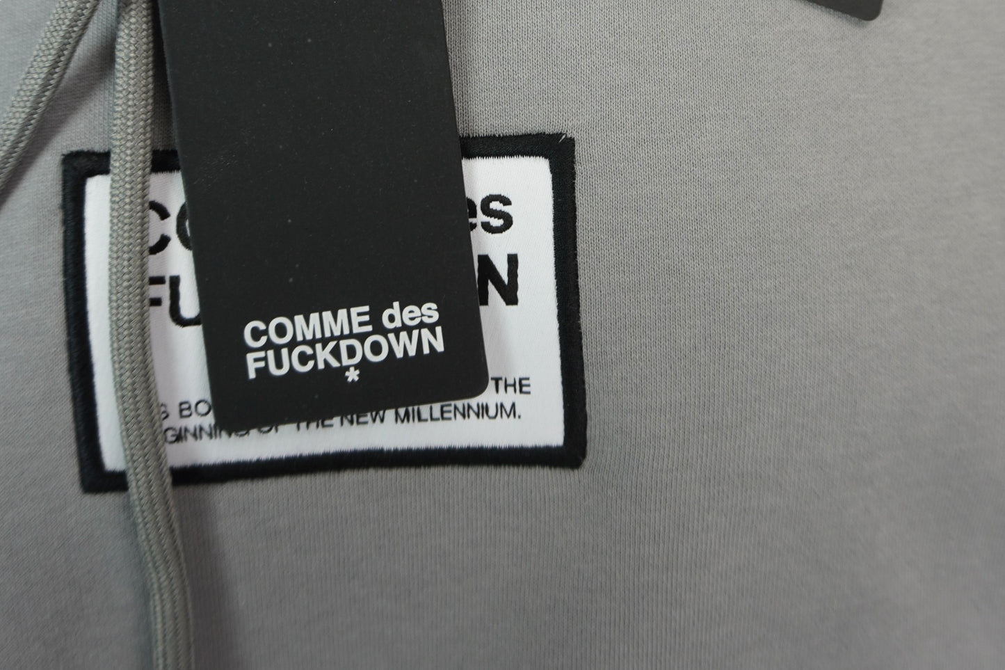 Comme des Fuckdown Hoodie "Grey"