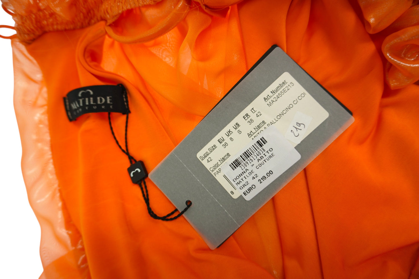 Matilde Couture "Balloncino Orange"