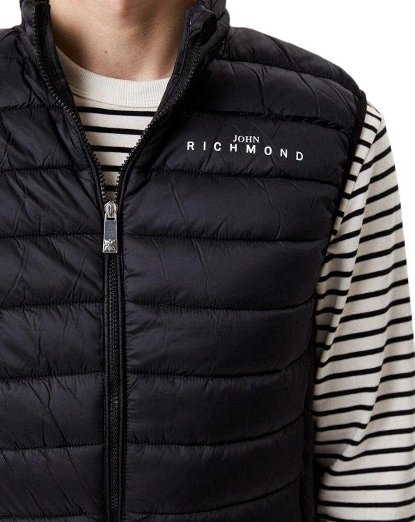 John Richmond Daunenweste "Black"
