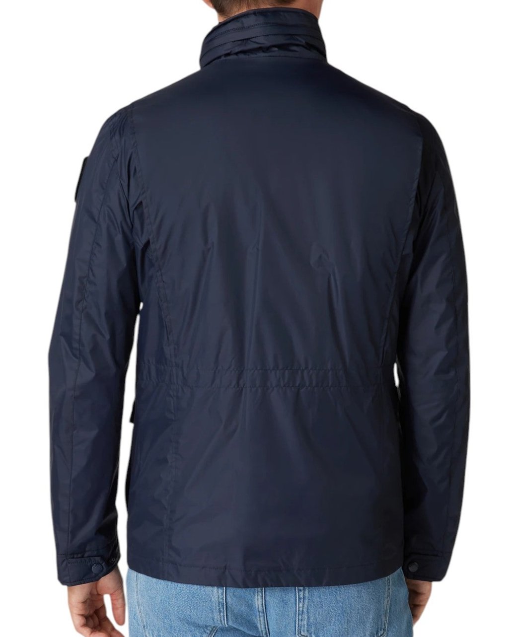 Blauer Jacke Blouson "Sfoderato"