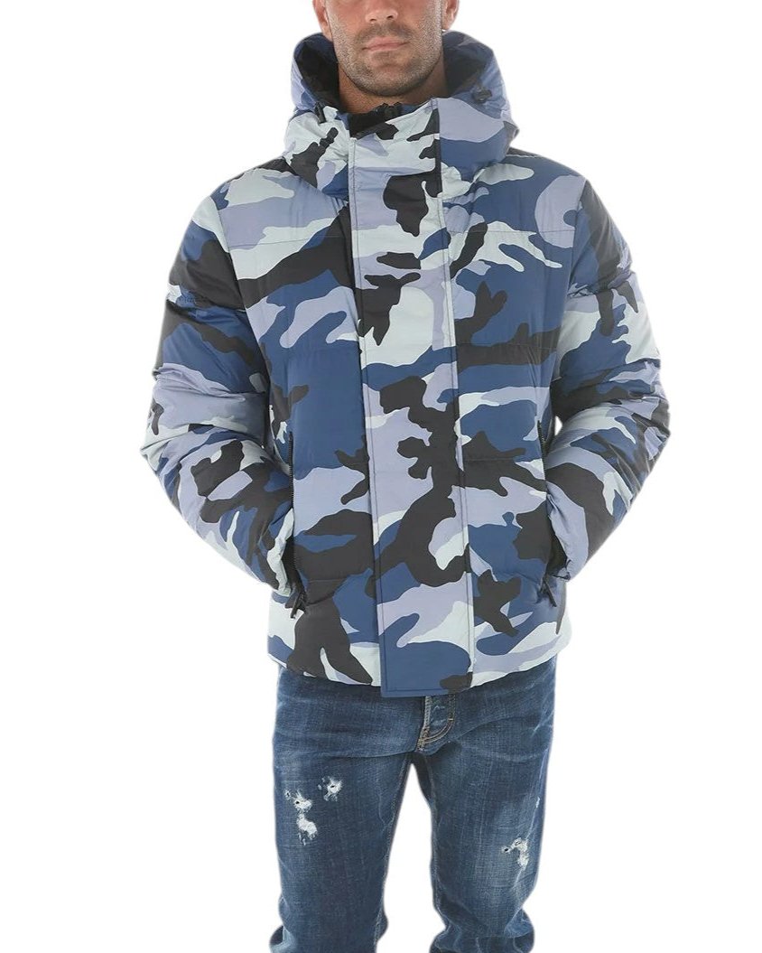 Dsquared 2 Jacket Camouflage Blue
