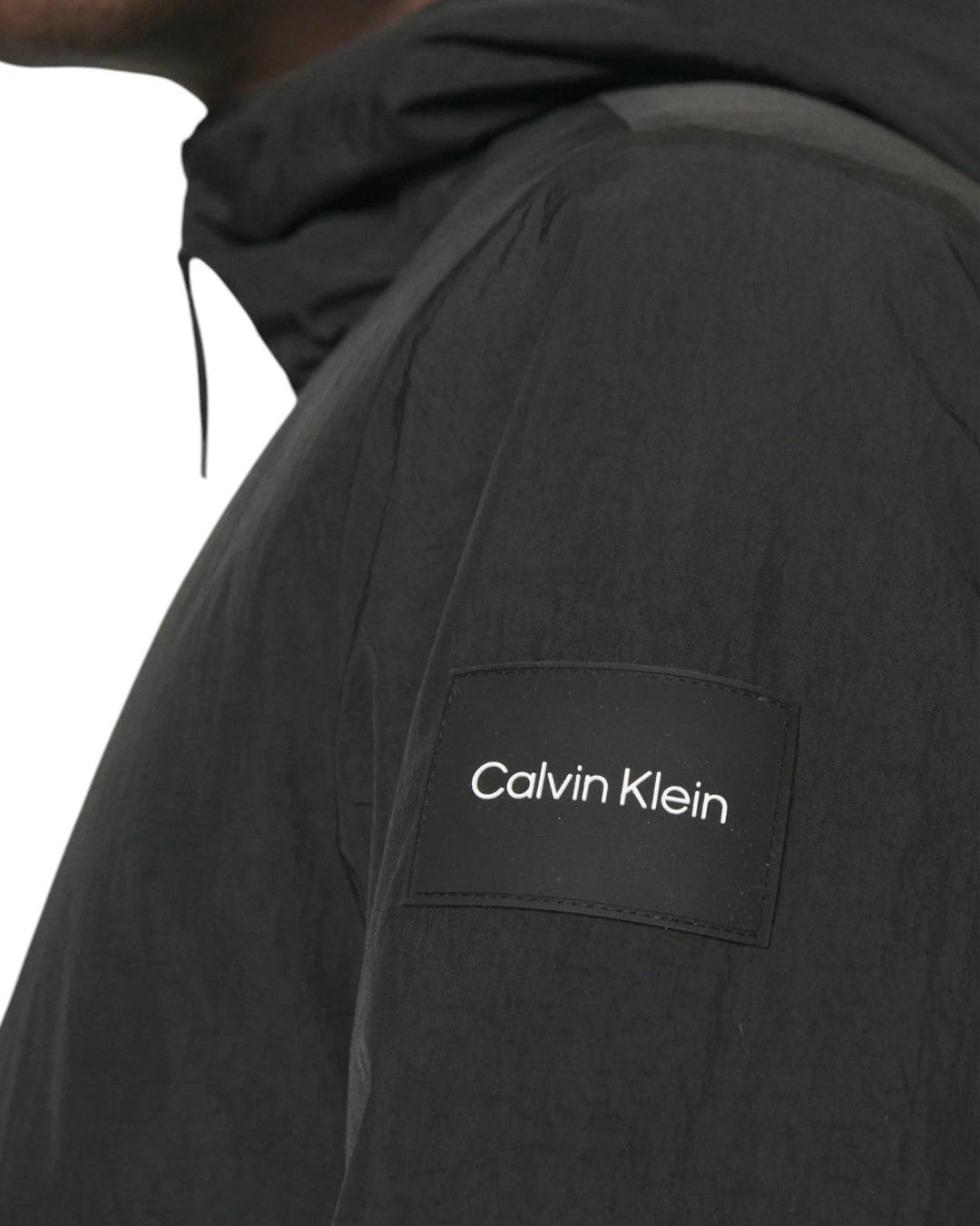 Calvin Klein "Padded Crinkle Nylon Jacket"