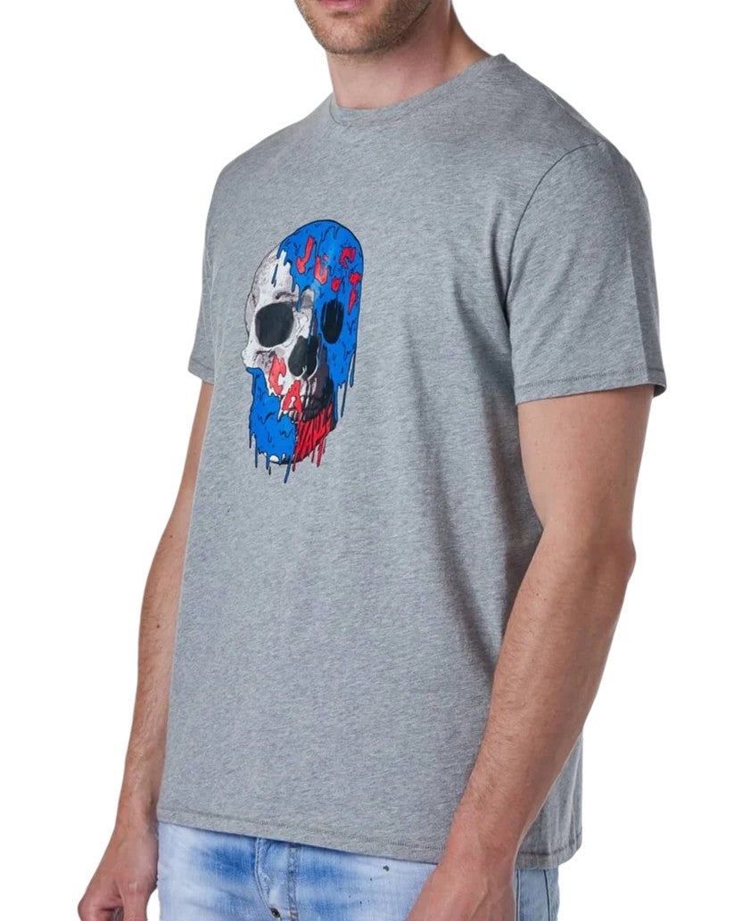 Just Cavalli Shirt "Grey Skull"