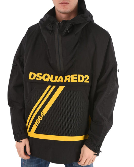 Dsquared 2 Windbreaker Black/Yellow