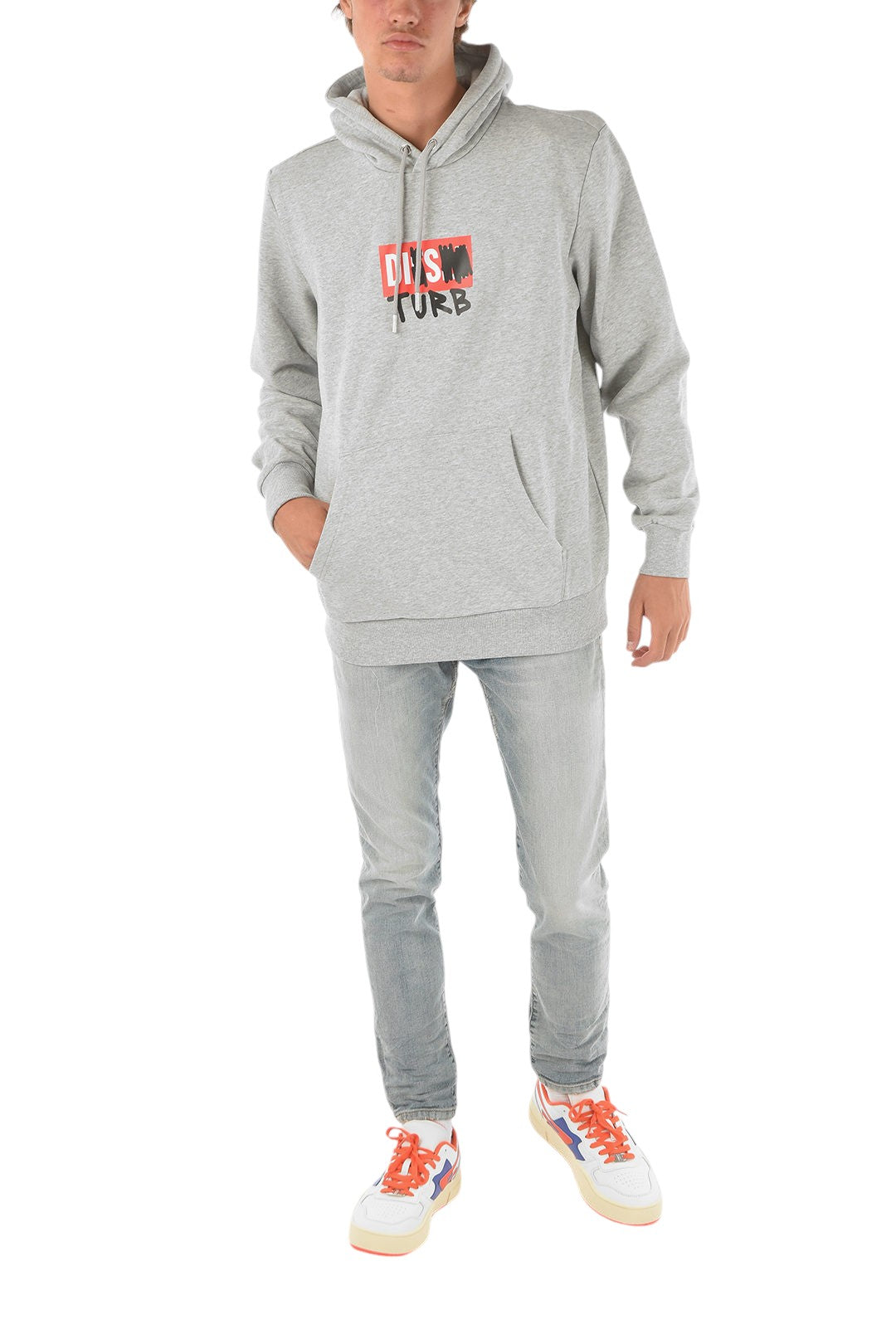 Diesel Hoodie Grau