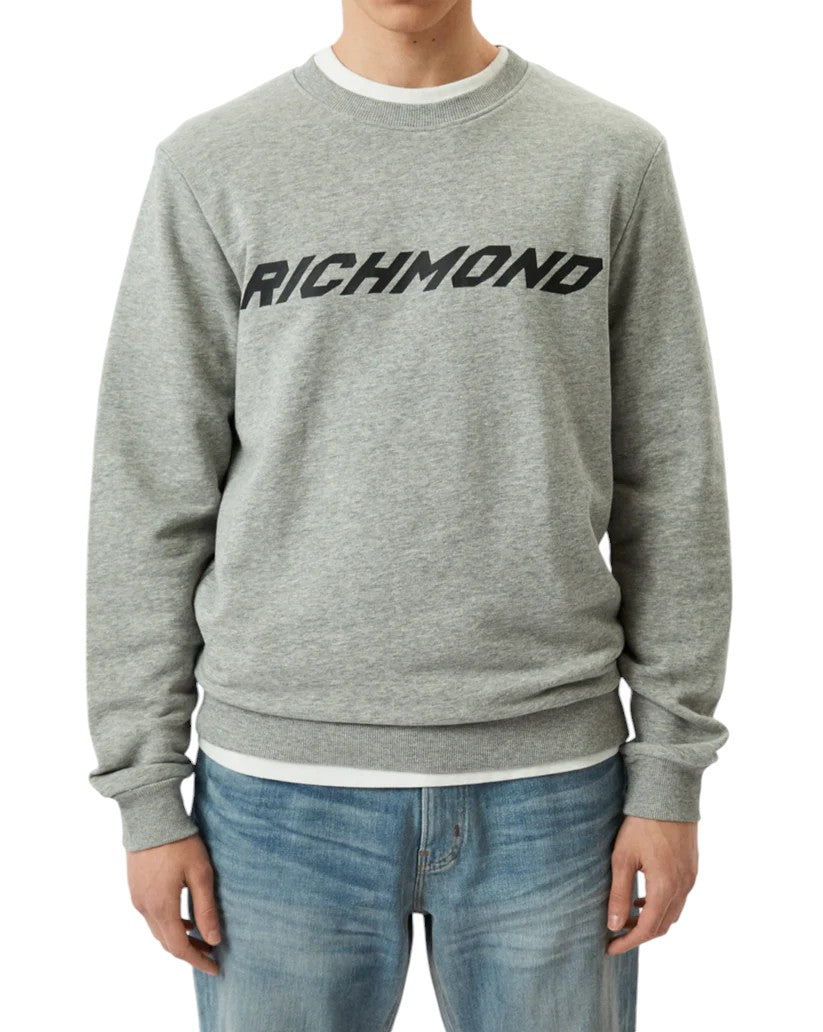 John Richmond Sweater "Grey Logo"
