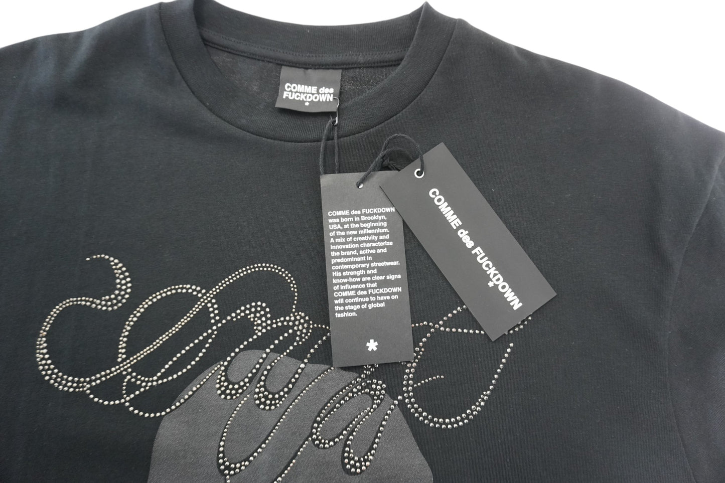 Comme des Fuckdown Shirt MASK BLK