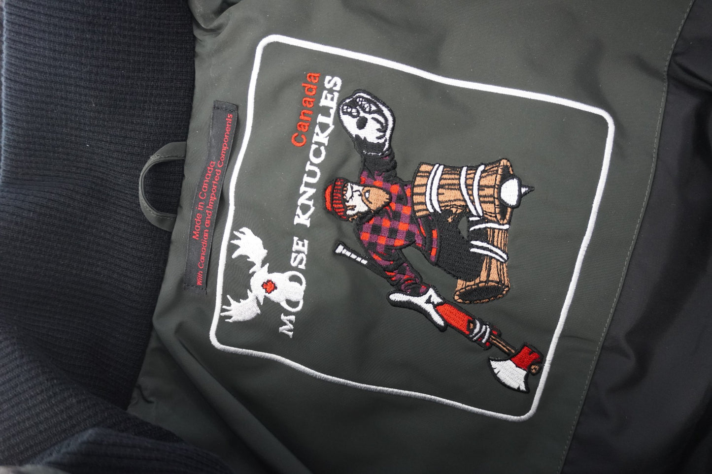 Moose Knuckles "Anguille Jacket BLK2"