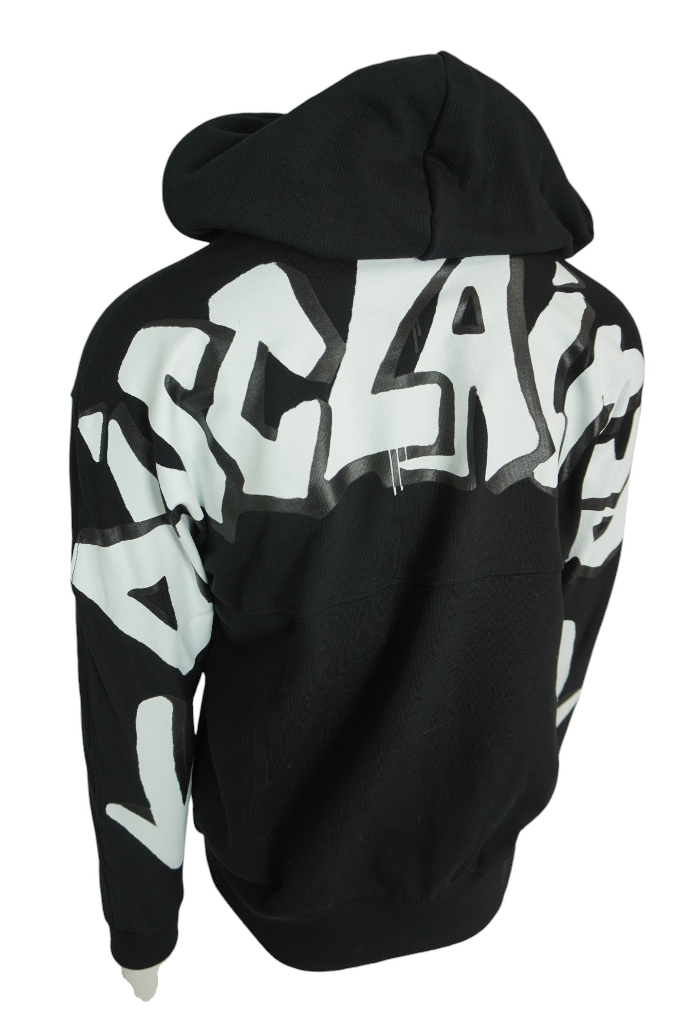 Disclaimer Zip Hoodie "BLK Logo"