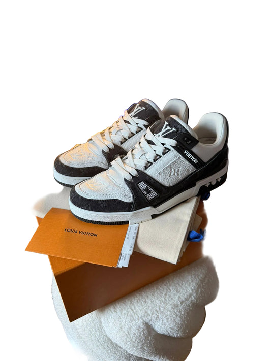 Louis Vuitton Trainer Schwarz Denim
