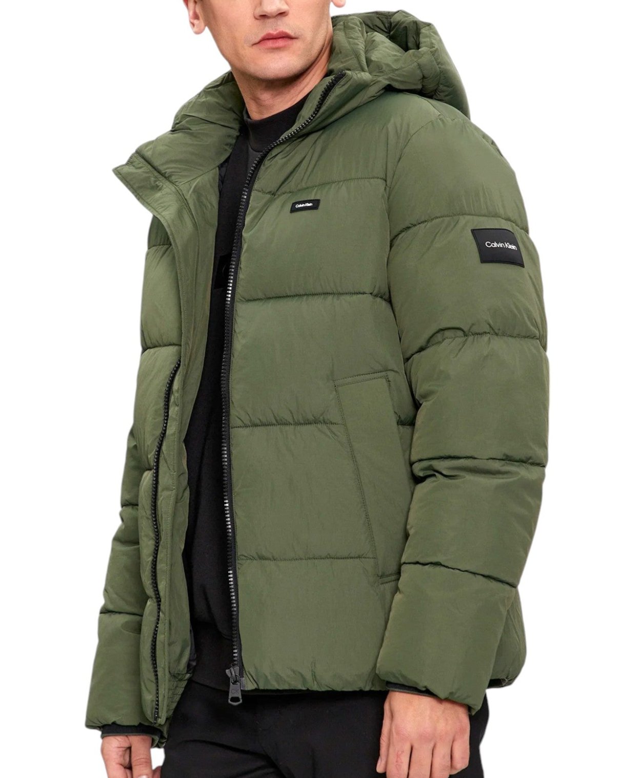 Calvin Klein Nylon Quilt "Thyme"
