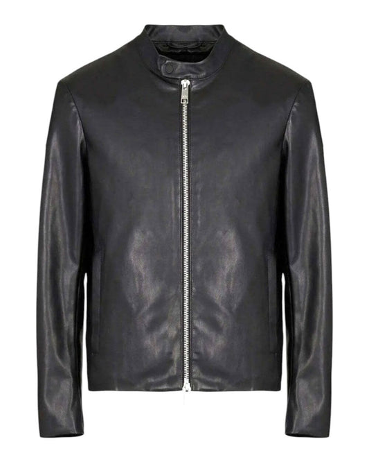 Armani Exchange Lederjacke "Solid"