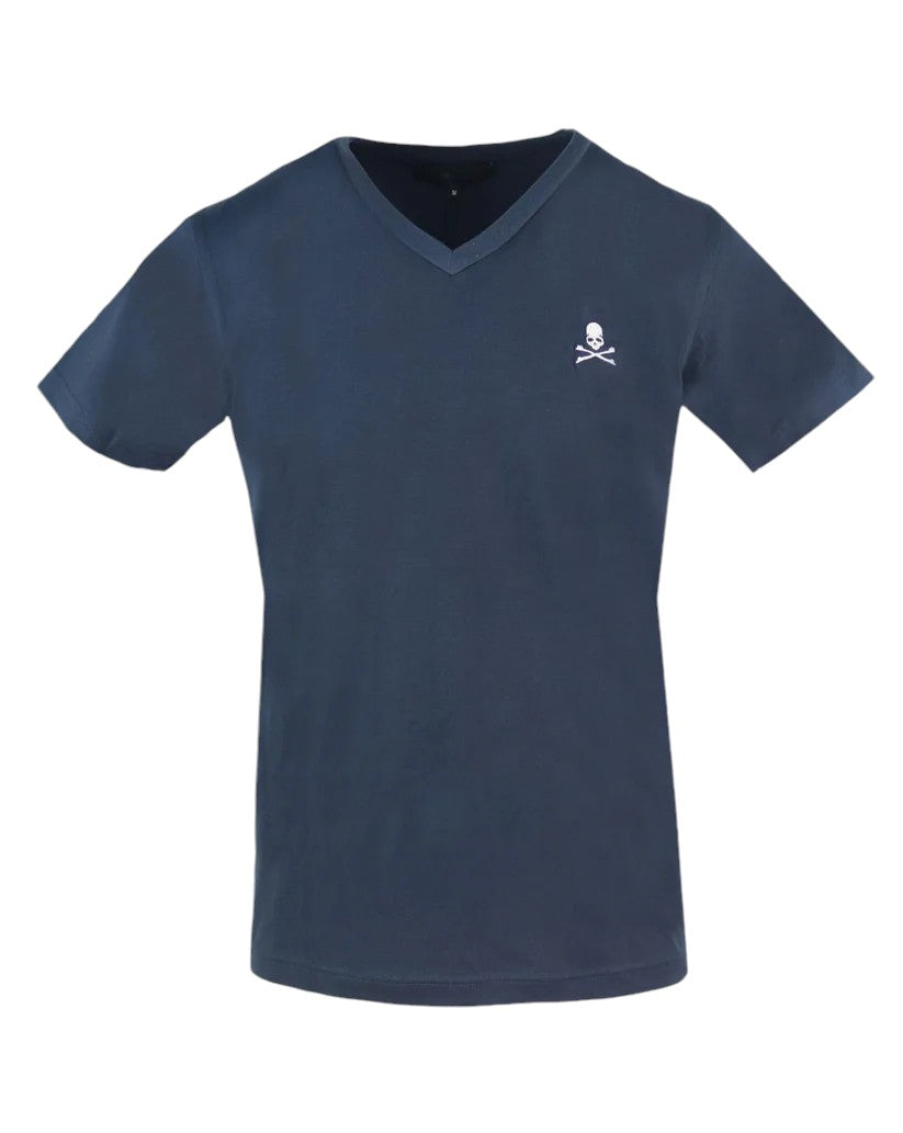 Philipp Plein V- Neck Underwear Shirt Navy