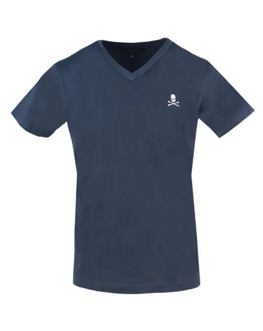 Philipp Plein V- Neck Underwear Shirt Navy
