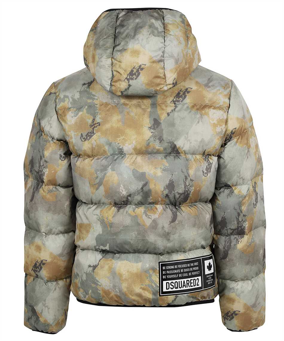 Dsquared 2 Jacke Camouflage Green